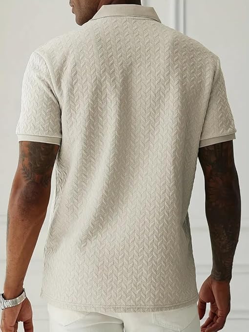 aqquard Men's Polo T Shirt for Men (Polyester Blend | Regular Fit)